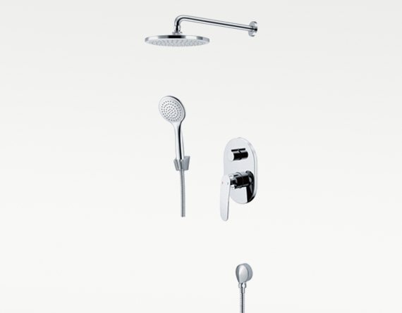 Circular Concealed 3 Function Shower System (3)