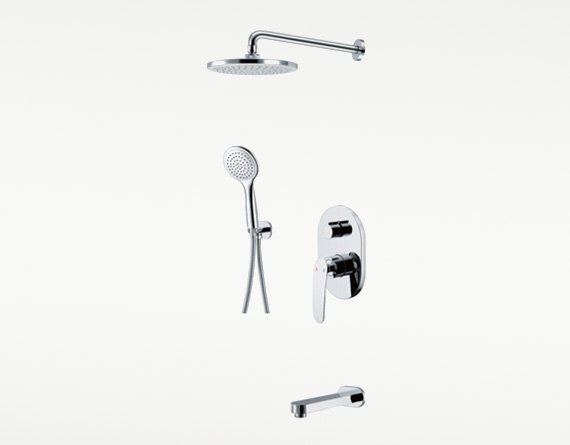 Circular Concealed 3 Function Shower System (4)