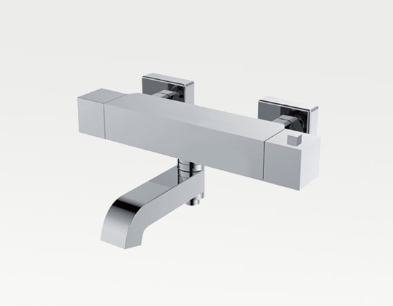 Exposed Shower Set with Foldable Bathtub Spout (3)