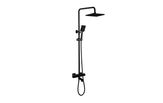 Exposed Shower Systems with Rain Shower ,Handheld and Faucet