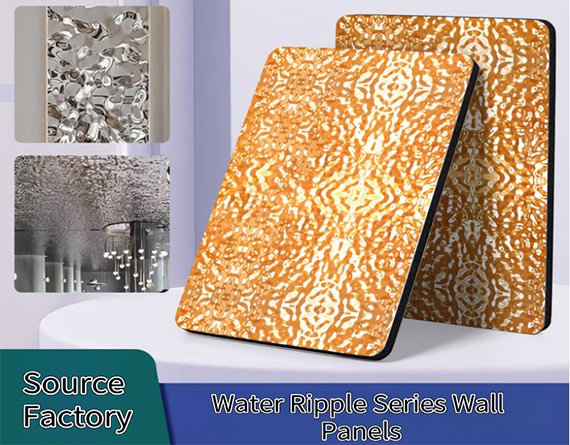 Water Ripple Series Wall Panels