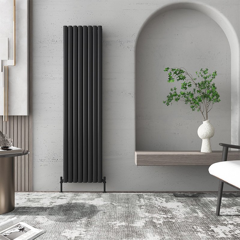 Matt Black Radiator