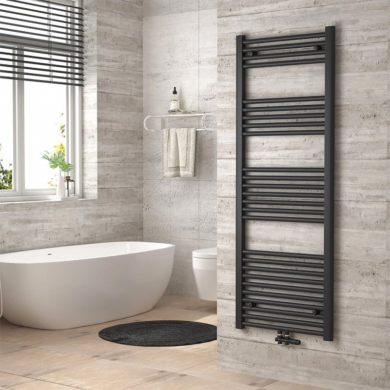 Matt black Towel Warmer